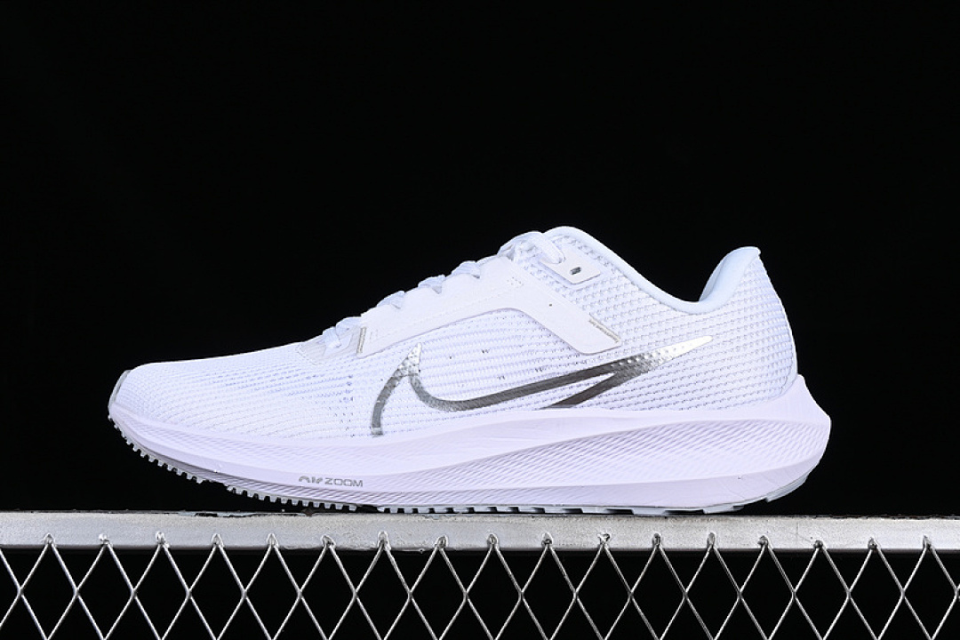 Nike [DV3854-101]-[AIR ZOOM PEGASUS 40 WHITE/GREY/SILVER]-[WOMAN:36-39]-[MAN:40-45] - Image 16