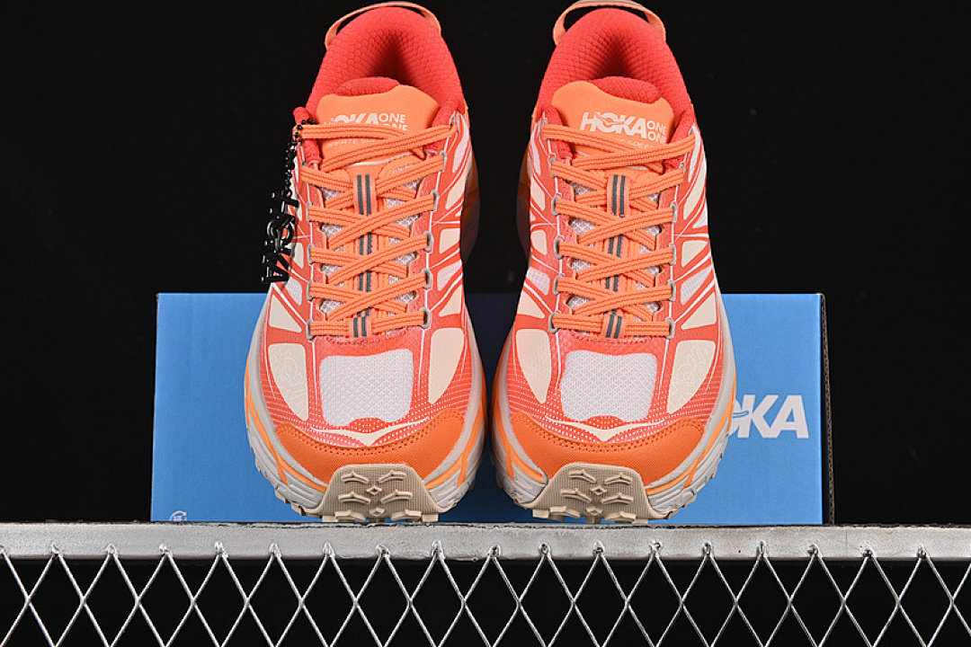 Hoka [1126851 PLTN]-[HOKA MAFATE SPEED 2 WHITE/ORANGE/GREY]-[WOMAN:36-39]-[MAN:40-45] - Image 13