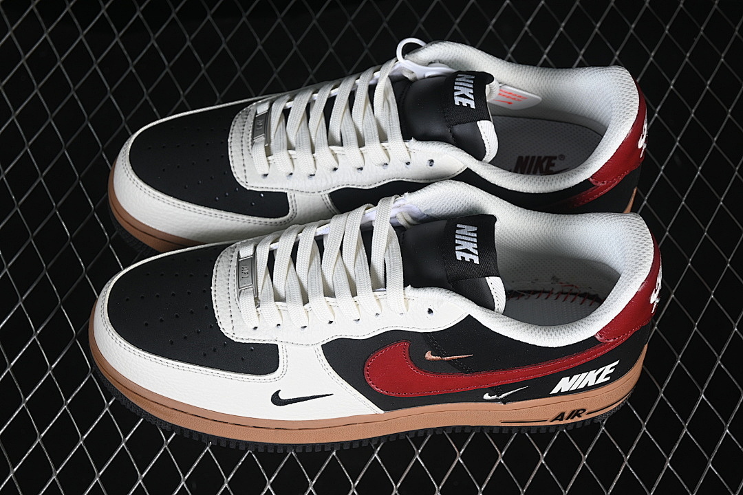 Nike [IM3378-122]-[AIR FORCE 1 07 LOW WHITE/BLACK/RED]-[WOMAN:36-39]-[MAN:40-45] - Image 11
