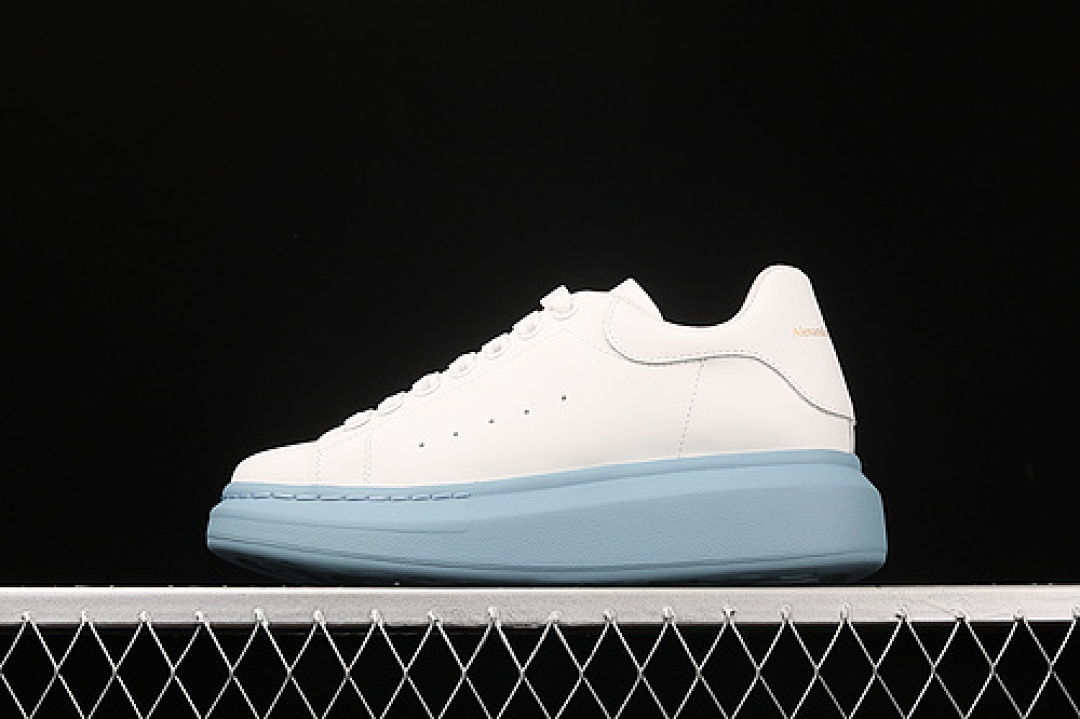 Alexander McQueen [ALE*XANDER MCQUEEN SOLE SNEAKERS WHITE/WHITE/BLUE]-[WOMAN:34-39]-[MAN:40-45], photo 1