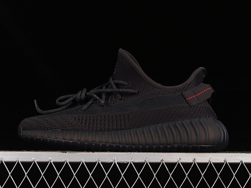 Adidas Adidas YEEZY BOOST 350 V2 BLACK NON-REFLECTIVE BLACK/BLACK/BLACK · FU9006, photo 1