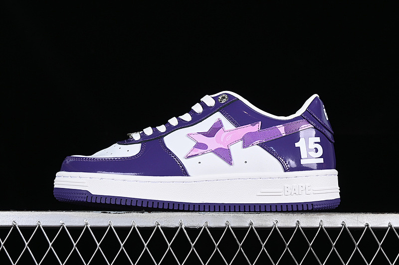 Bape Bape STA TOKYO NIGO WHITE/PURPLE · 1I22191001, photo 1