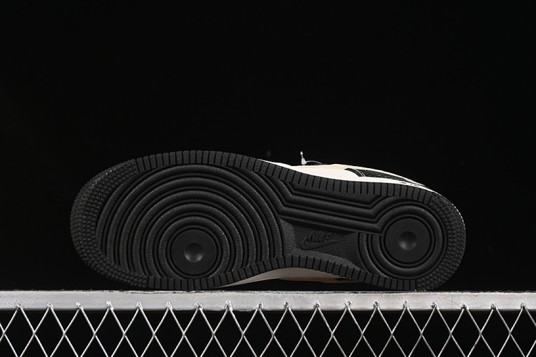 Nike [XS1958-556]-[AIR FORCE 1 07 LOW WHITE/GREY/BLACK/BEIGE]-[WOMAN:36-39]-[MAN:40-45] - Image 14