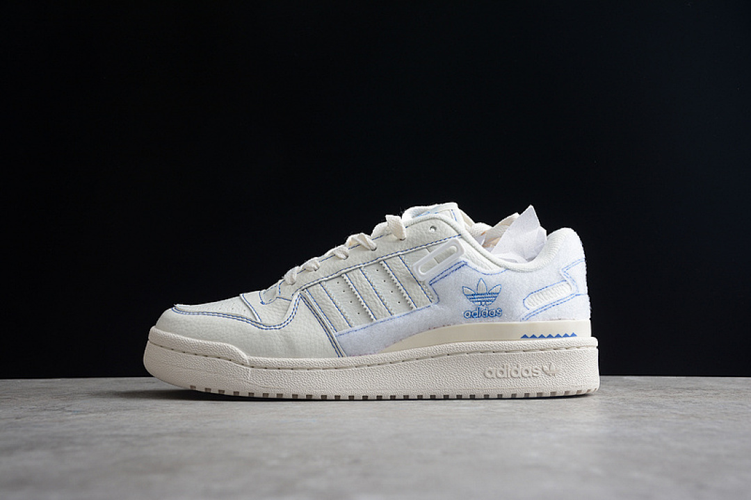 Off-White [GX1018]-[FORUM LOW CLOUD WHITE/OFF WHITE/BLUE]-[WOMAN:36-39]-[MAN:40-44], photo 1