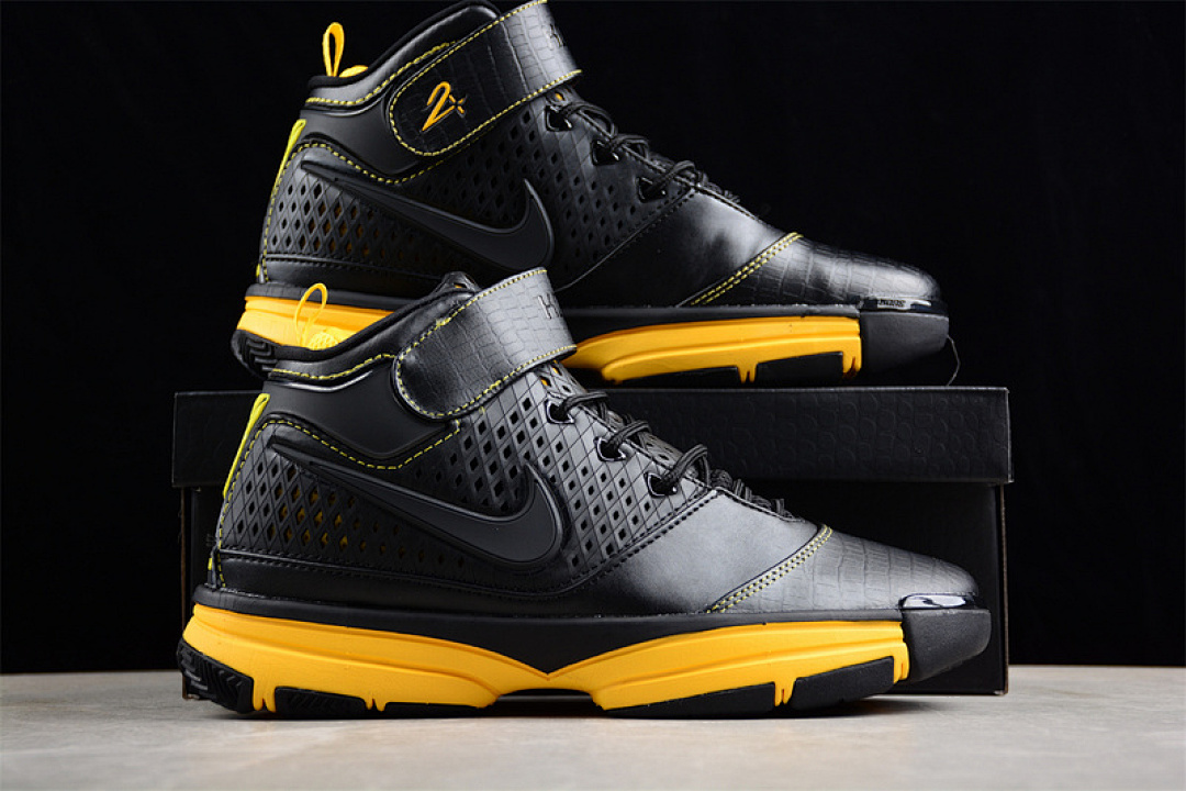 Nike [316022-001]-[KOBE 2 BLACK/YELLOW]-[MAN:40-46] - Image 2