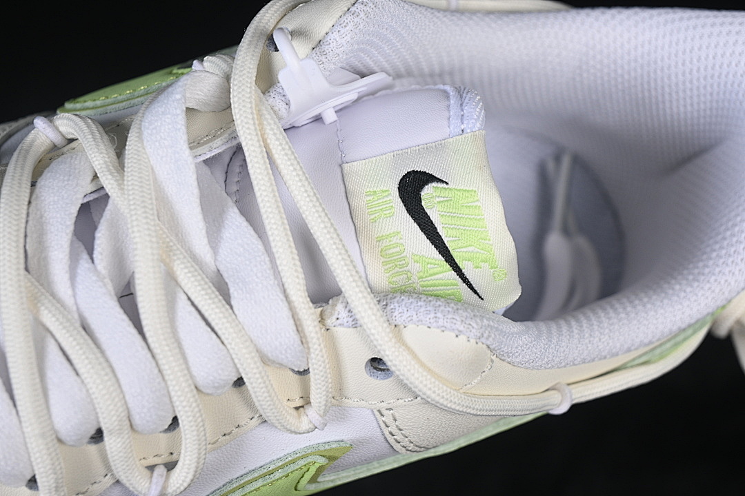 Nike [YY2024-315]-[AIR FORCE 1 07 LOW CASUAL SNEAKERS GRASS GREEN/WHITE]-[WOMAN:36-39]-[MAN:40-45] - Image 8