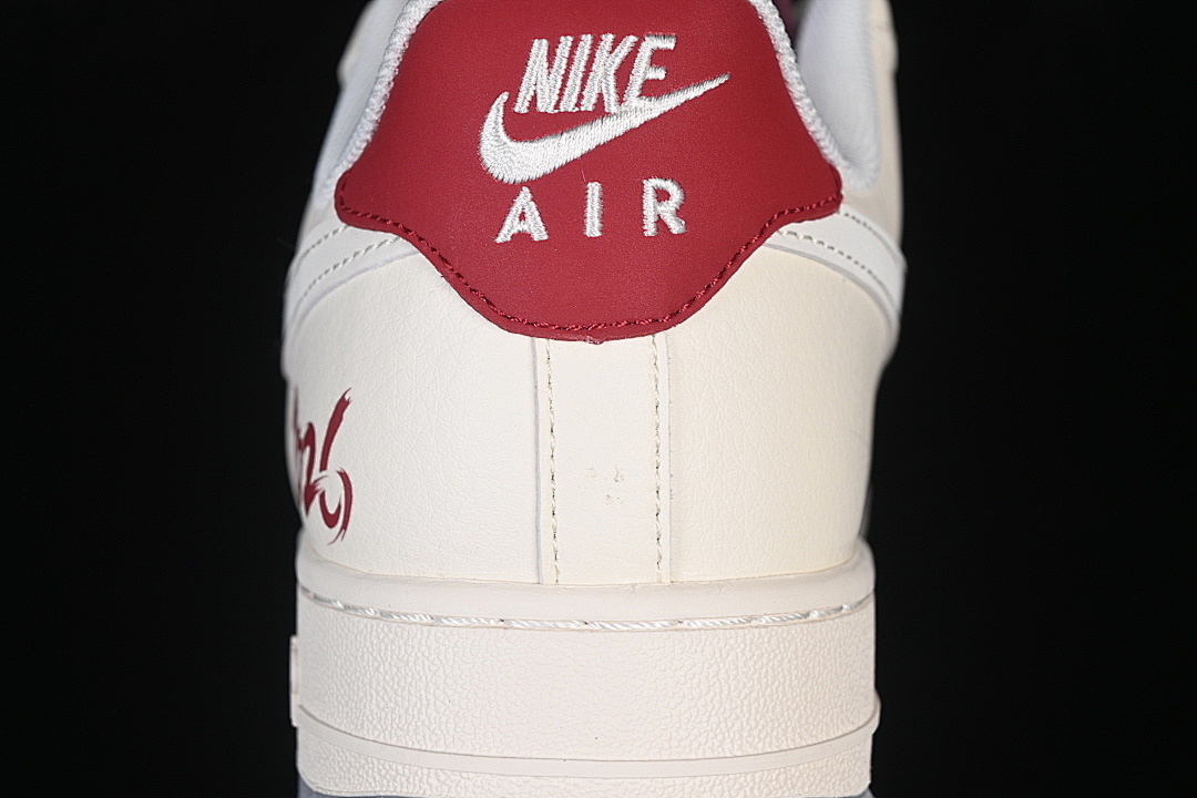 Nike [JP2026-151]-[AIR FORCE 1 07 LOW WHITE/RED/GOLD/GREY]-[WOMAN:36-39]-[MAN:40-45] - Image 7