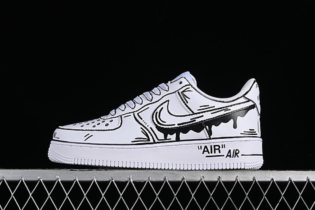 Nike [CW2288-811]-[AIR FORCE 1 07 LOW WHITE/BLACK]-[WOMAN:36-39]-[MAN:40-45], photo 1