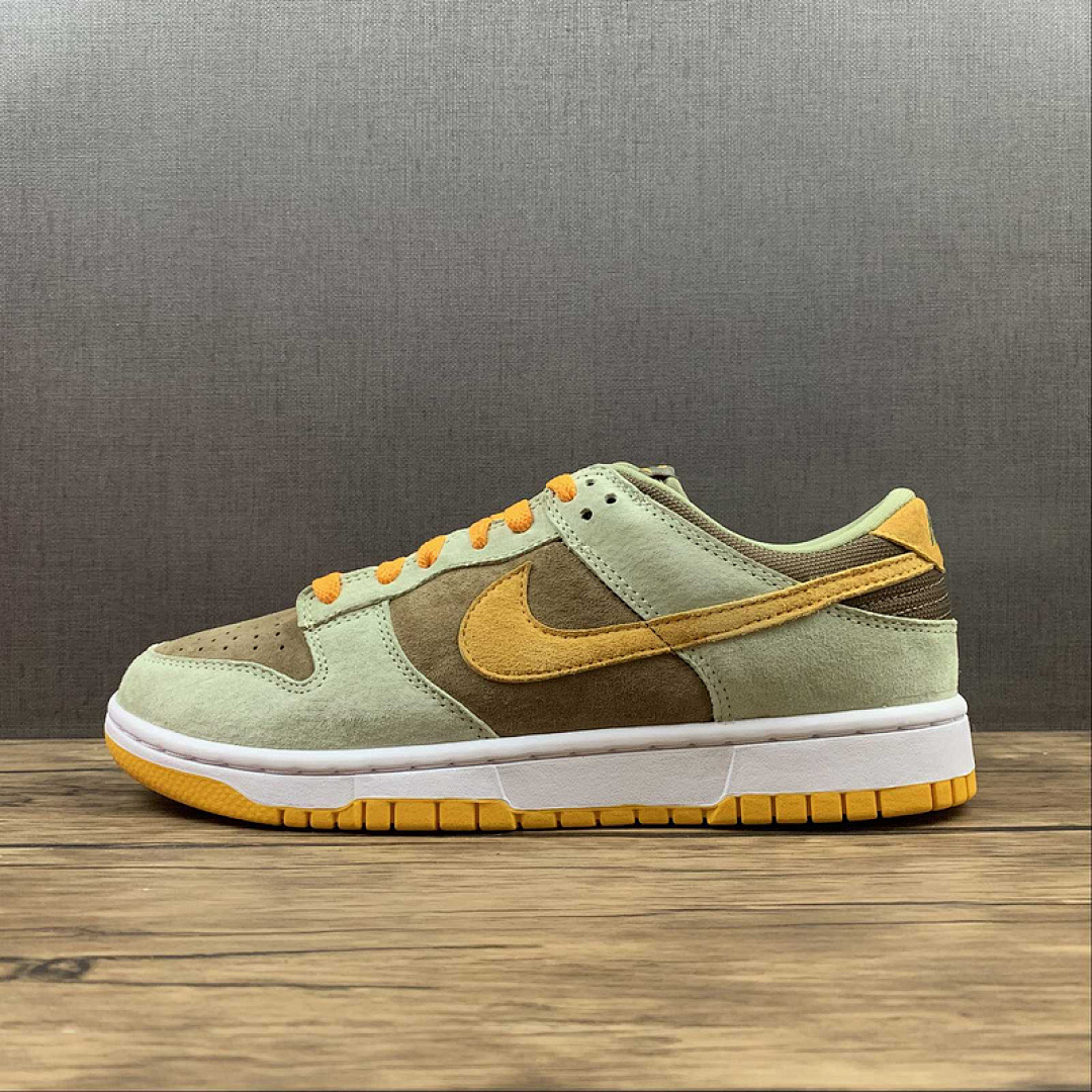 Unbranded [DH5360-300]-[SB DUNK LOW DUSTY OLIVE/PRO GOLD]-[WOMAN:36-39]-[MAN:40-47.5], photo 1