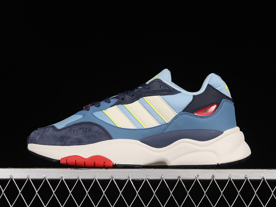RETROPY F90 SHOES MAGIC GREY/ALUMINIUM/SHADOW NAVY · HP8030, photo 1