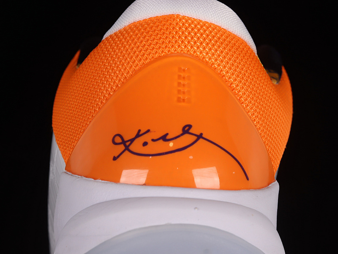 Nike [CD4991-106]-[ZOOM KOBE 5 V PROTRO WHITE/ORANGE-PURPLE]-[MAN:39-47.5] - Image 6