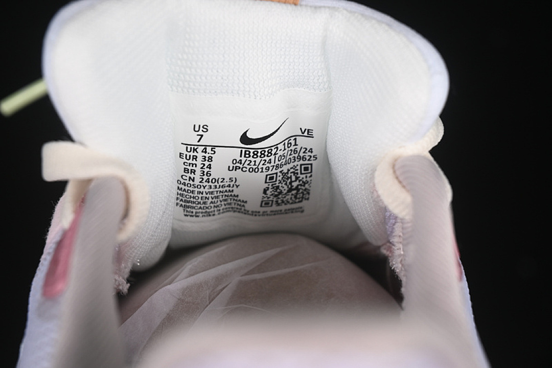 Nike [IB8882-161]-[AIR ZOOM PEGASUS 41 WHITE/SAIL/FOOTBALL GREY/PINK FOAM]-[WOMAN:36-42] - Image 6