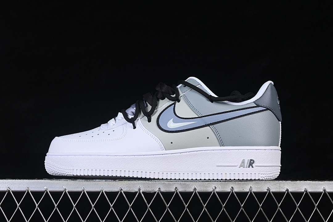 Nike [CW2288-111]-[AIR FORCE 1 07 LOW WHITE/GREY//BEIGE]-[WOMAN:36-39]-[MAN:40-45] - Image 2