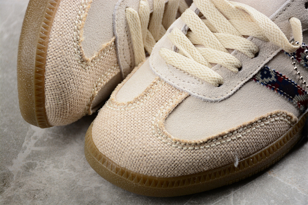 Adidas [ID0167]-[ORIGINALS SAMBA VEGAN OG SPD WHITE/GREY/BROWN]-[WOMAN:35-39]-[MAN:40-45] - Image 9