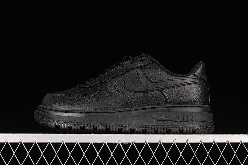 Nike Nike AIR FORCE 1 LOW LUXE BLACK/BLACK-BUCKTAN-GUM · DB4109-002, photo 1