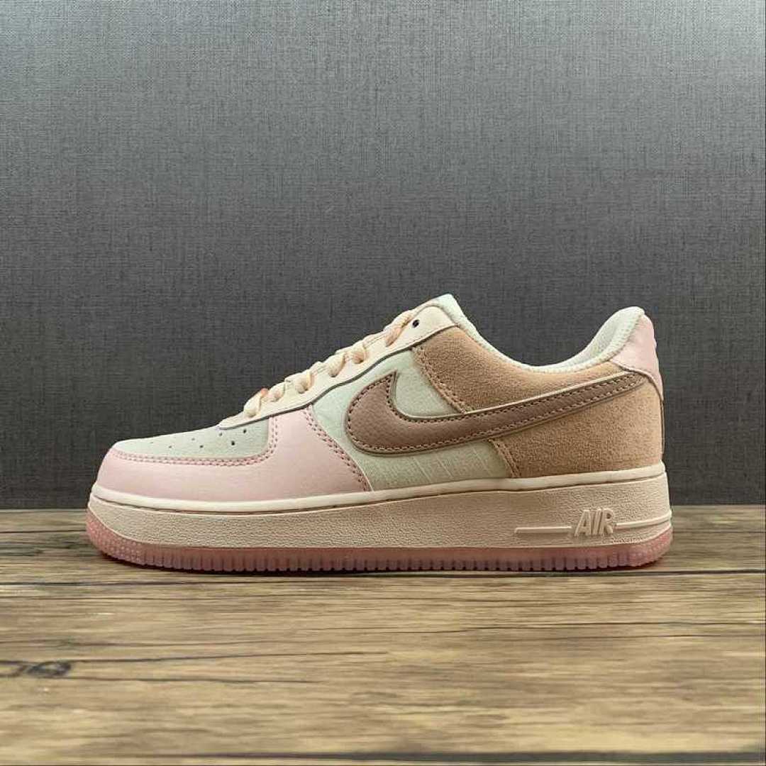 Nike [896185-603]-[AIR FORCE 1 LOW 07 PREMIUM WASHED CORAL/GUAVA ICE-ROSE GOLD]-[UNISEX:36-45], photo 1
