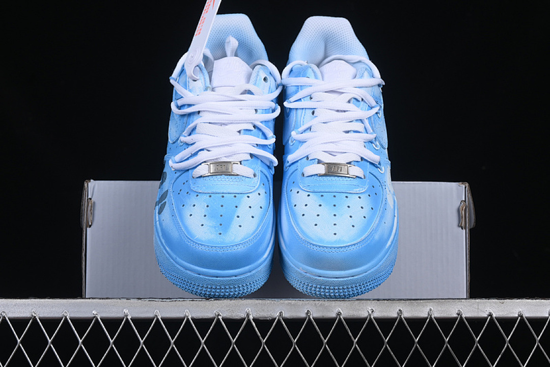 Nike [YY2024-992]-[AIR FORCE 1 07 LOW BLUE/WHITE]-[WOMAN:36-39]-[MAN:40-45] - Image 14