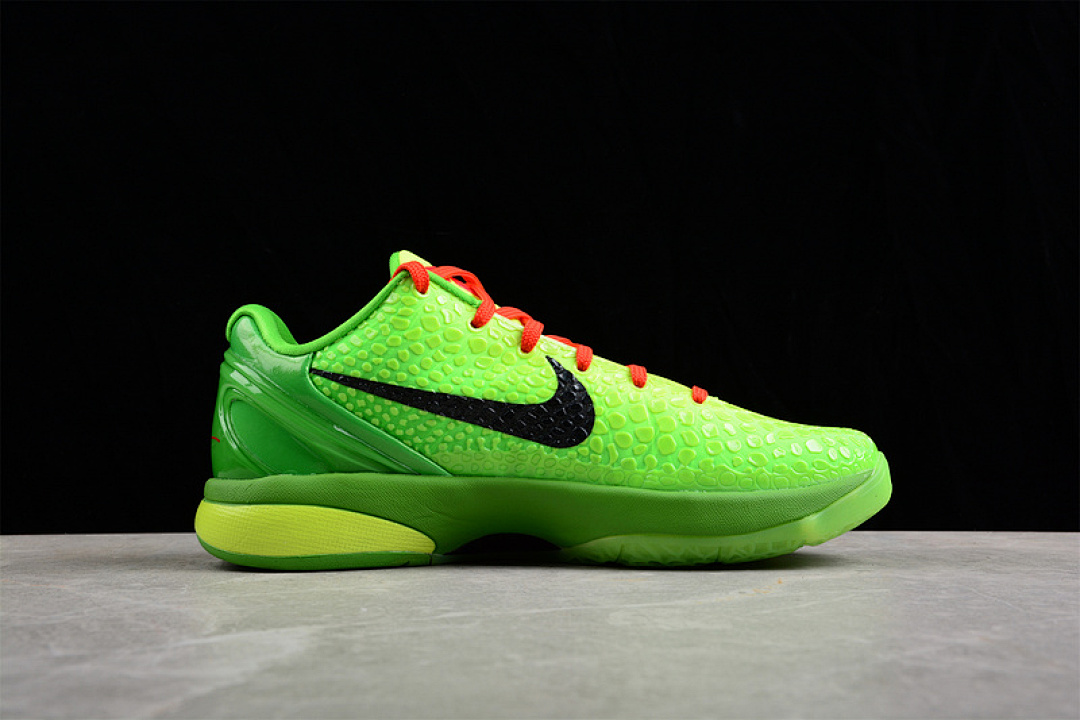 Nike [429659-701]-[ZOOM KOBE 6 GRINCH LIME GREEN/VARSITY RED-BLACK]-[MAN:41-46] - Image 12