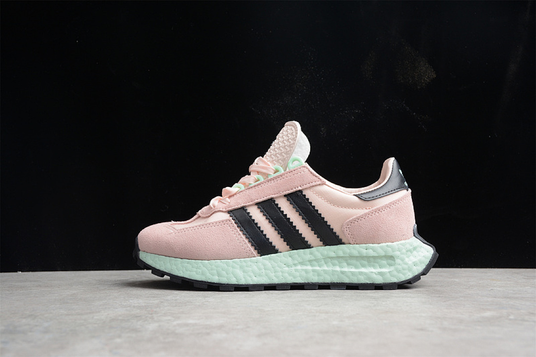 Unbranded [H03078]-[RETROPY E5 SHOES PINK/CORE BLACK/MINT]-[WOMAN:35-39]-[MAN:40-45], photo 1