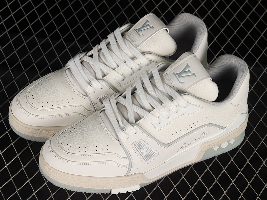 Louis Vuitton [L*V FASHION SHOW SNEAKERS WHITE/WHITE/LIGHT GREY]-[MAN:38-46] - Image 11