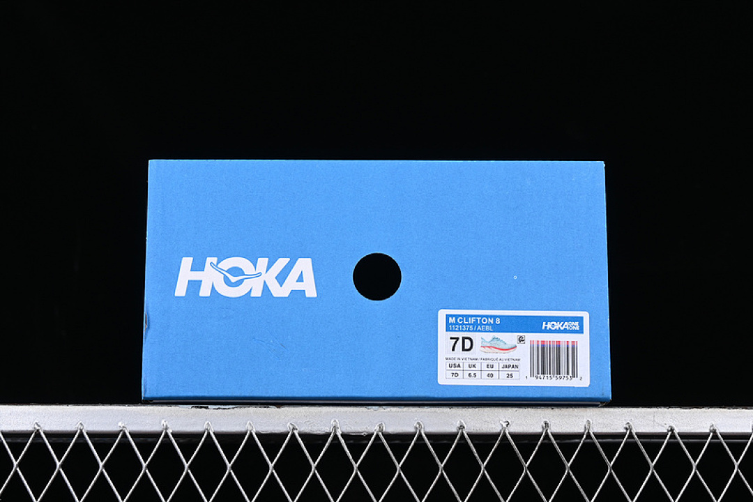 On Running [1121375 AEBL]-[HOKA ONE CLIFTON 8 BLUE/RED/WHITE]-[WOMAN:36-39]-[MAN:40-45] - Image 11