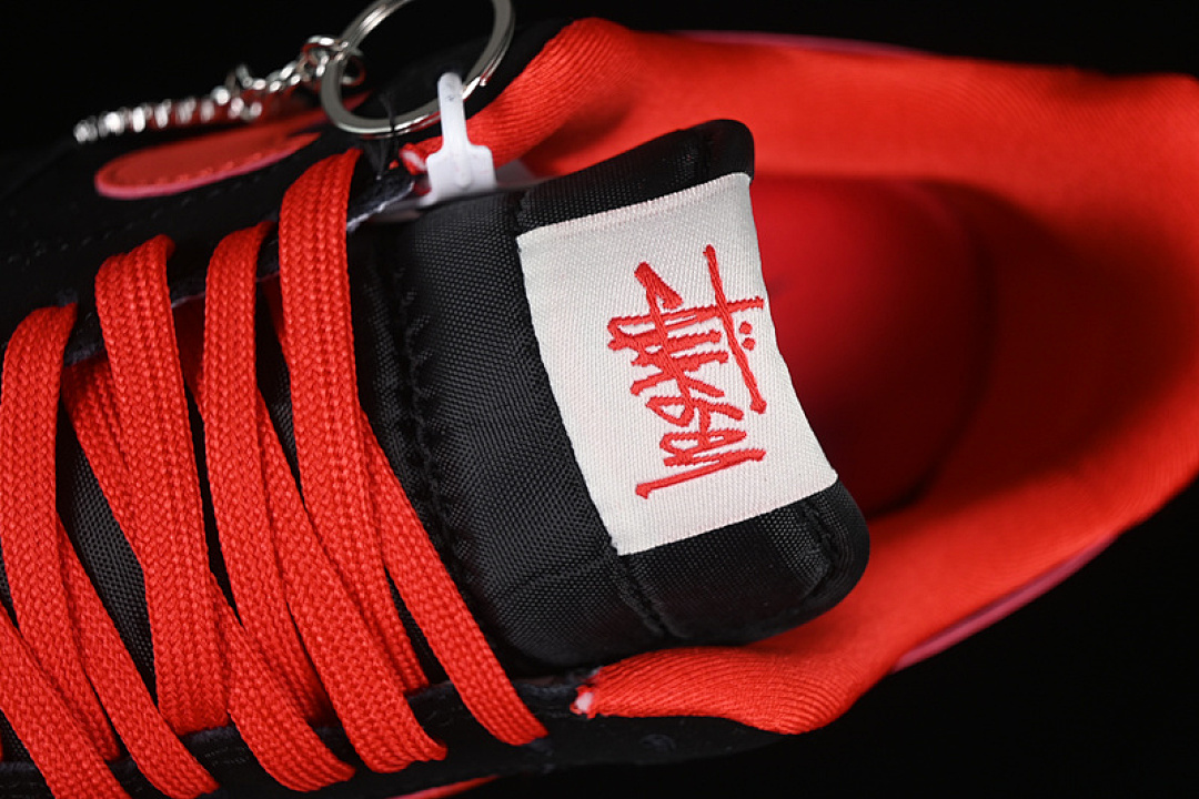 Nike [DF0188-044]-[AIR FORCE 1 07 LOW RED/BLACK]-[WOMAN:36-39]-[MAN:40-45] - Image 9
