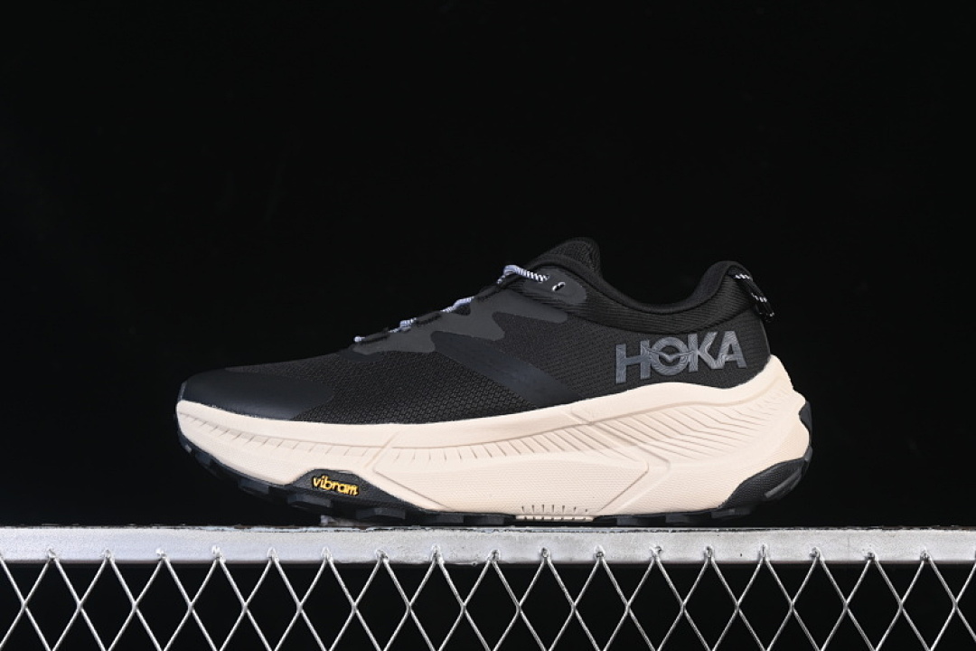 Hoka [1123153 BKLB]-[ONE ONE TRANSPORT BLACK/ALABASTER]-[WOMAN:36-39]-[MAN:40-45] - Image 2