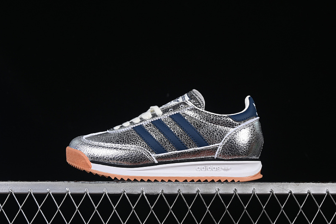 Off-White ORIGINALS SL 72 RS SILVER METALLIC/COLLEGIATE NAVY/Off-White · JH8654, photo 1