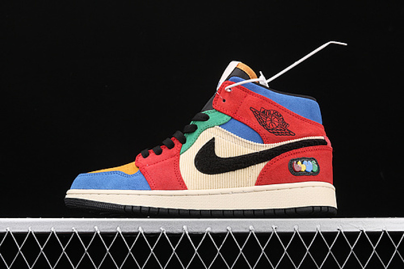 Jordan AIR Jordan 1 MID SE FEARLESS BLUE THE GREAT BLACK/RED/BLUE · CU2805-100, photo 1
