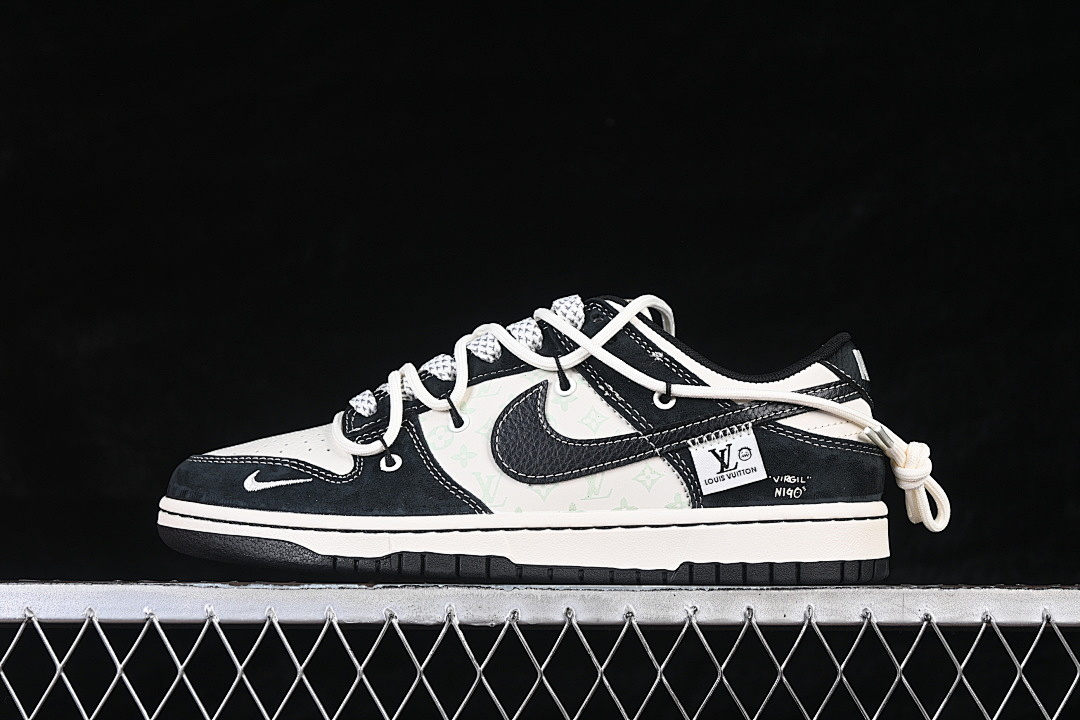 Unbranded [YX5066-396]-[SB DUNK LOW LOW-TOP CASUAL SNEAKERS WHITE/BLACK]-[WOMAN:36-39]-[MAN:40-45], photo 1