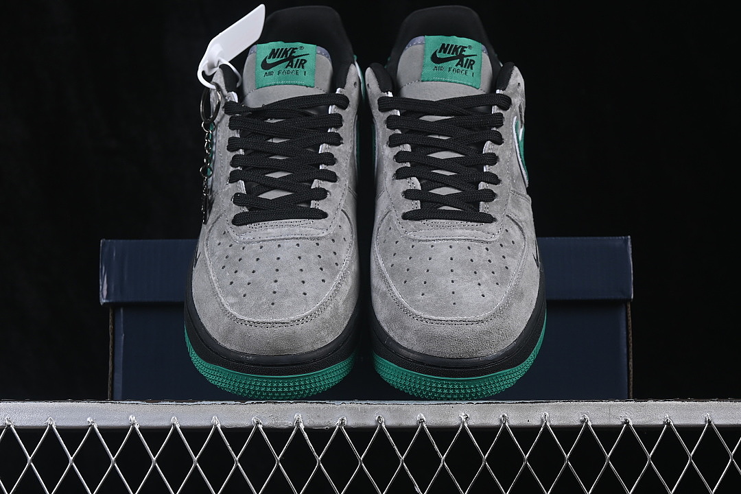 Nike [JL8888-003]-[AIR FORCE 1 07 LOW CASUAL SNEAKERS DARK GREEN/GREY]-[WOMAN:36-39]-[MAN:40-45] - Image 12
