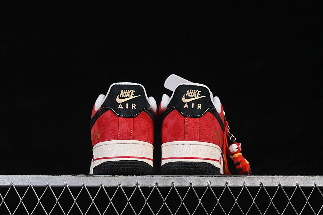 Nike [QW5288-117]-[AIR FORCE 1 07 LOW WHITE/BLACK/RED/GOLD]-[WOMAN:36-39]-[MAN:40-45] - Image 14