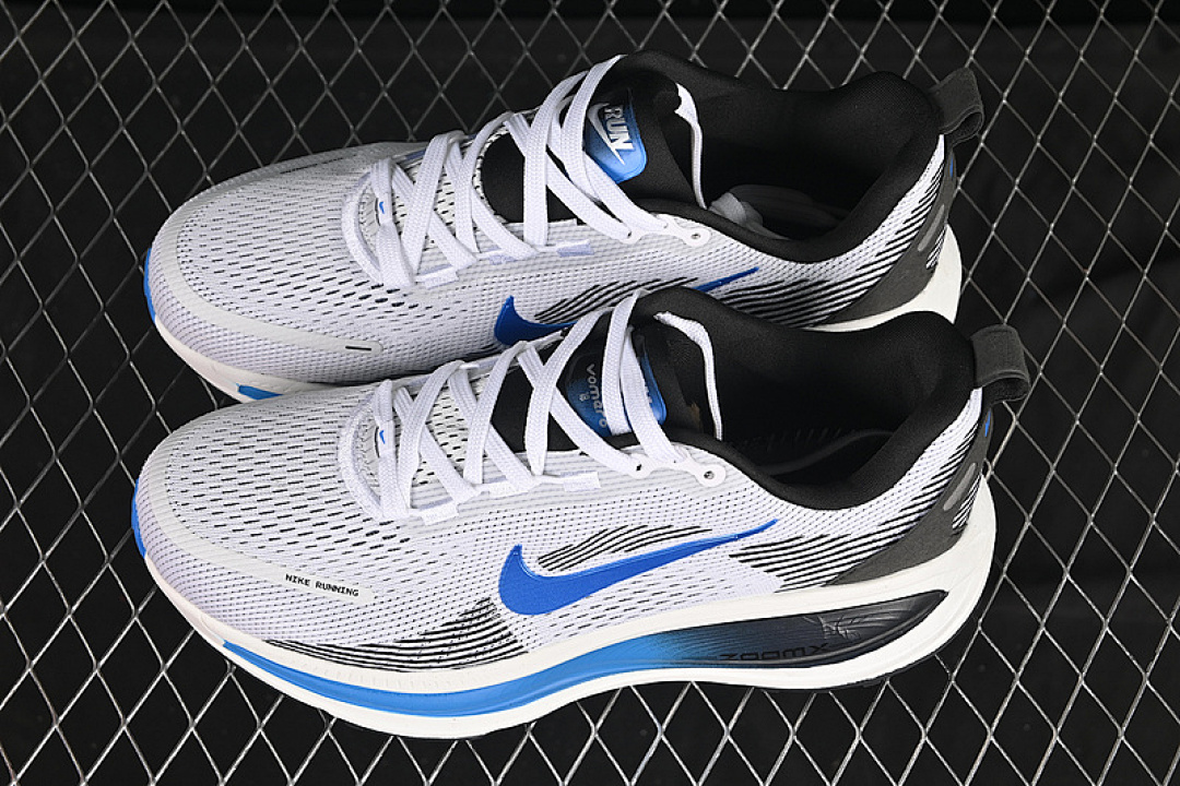 Nike [IB7722-100]-[AIR ZOOM VOMERO 18 GREY/WHITE/BLACK/BLUE]-[WOMAN:36-39]-[MAN:40-46] - Image 11