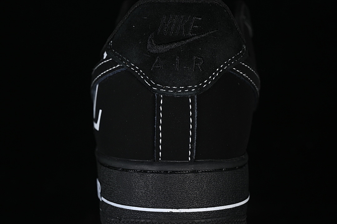 Nike [SS1979-001]-[AIR FORCE 1 07 LOW BLACK/WHITE/BLACK]-[WOMAN:36-39]-[MAN:40-45] - Image 7