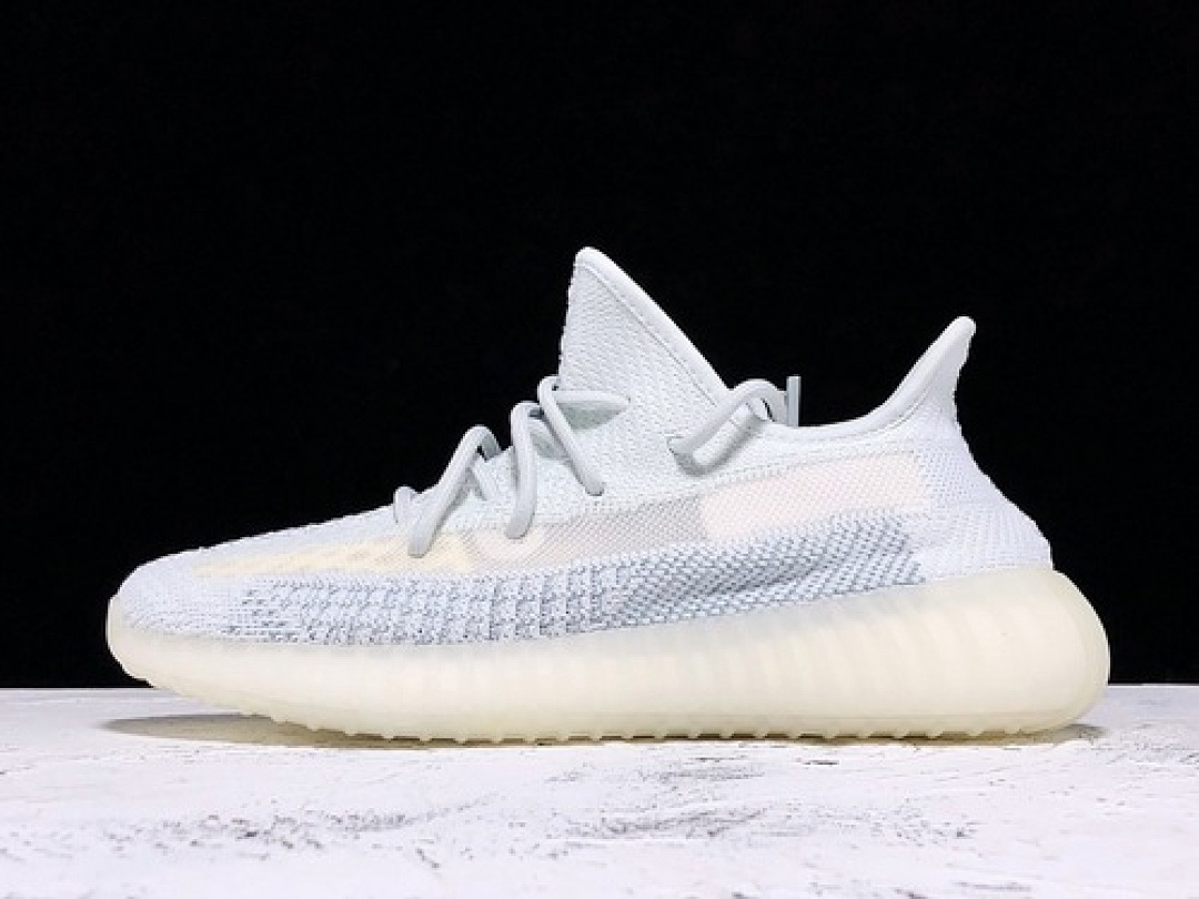Adidas [FW5317]-[H12 YEEZY BOOST 350 V2 WHITE/CLOUD WHITE REFLECTIVE]-[UNISEX:36-48], photo 1