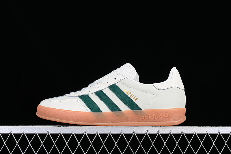 Adidas Adidas ORIGINALS GAZELLE INDOOR WHITE/GREEN/BROWN · ID2567, photo 1