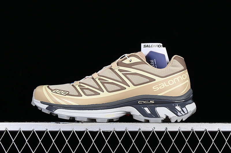 On Running On Running XT 6 RECUT GAOKE DUANJI OUTDOOR CASUAL KHAKI/YELLOW · 416410-22, photo 1