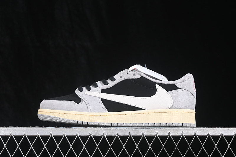 Jordan AIR Jordan 1 LOW OG GREY/BLACK/WHITE · DM7866-010, photo 1