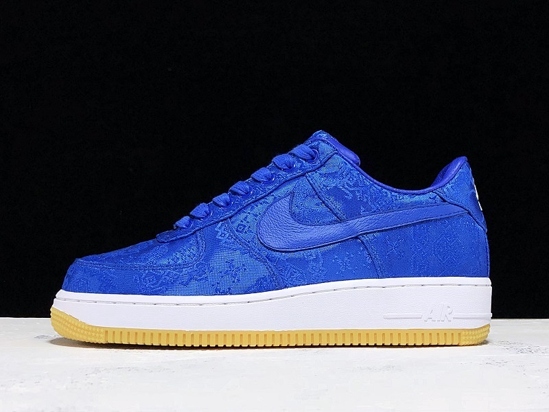 Nike Nike CY BLUE SILK CLOT X AIR FORCE 1 LOW UNIVERSITY BLUE/WHITE-GUM · CJ5290-400, photo 1