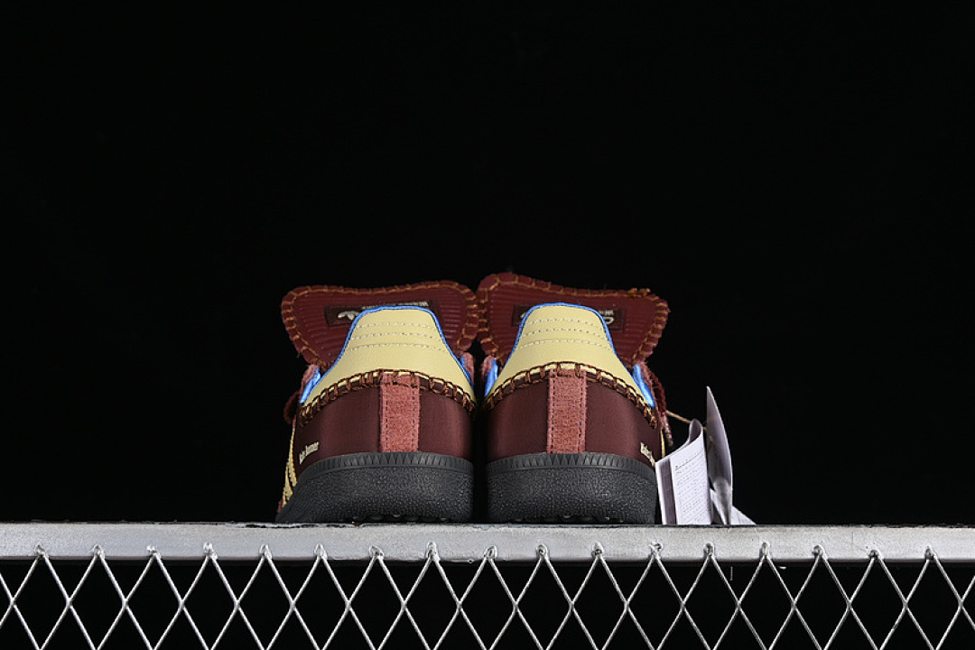Adidas [IE0579]-[WALES BONNER SAMBA NYLON FOX BROWN/SANDY BEIGE/LUCKY BLUE]-[WOMAN:35-39]-[MAN:40-44] - Image 14