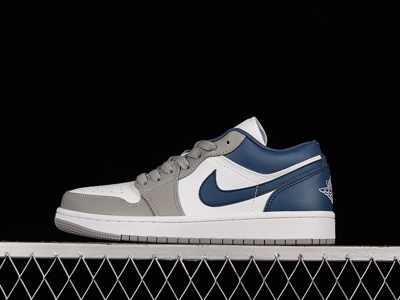 Jordan AIR Jordan 1 LOW LA DODGERS WHITE/GREY/BLUE · DC0774-042, photo 1