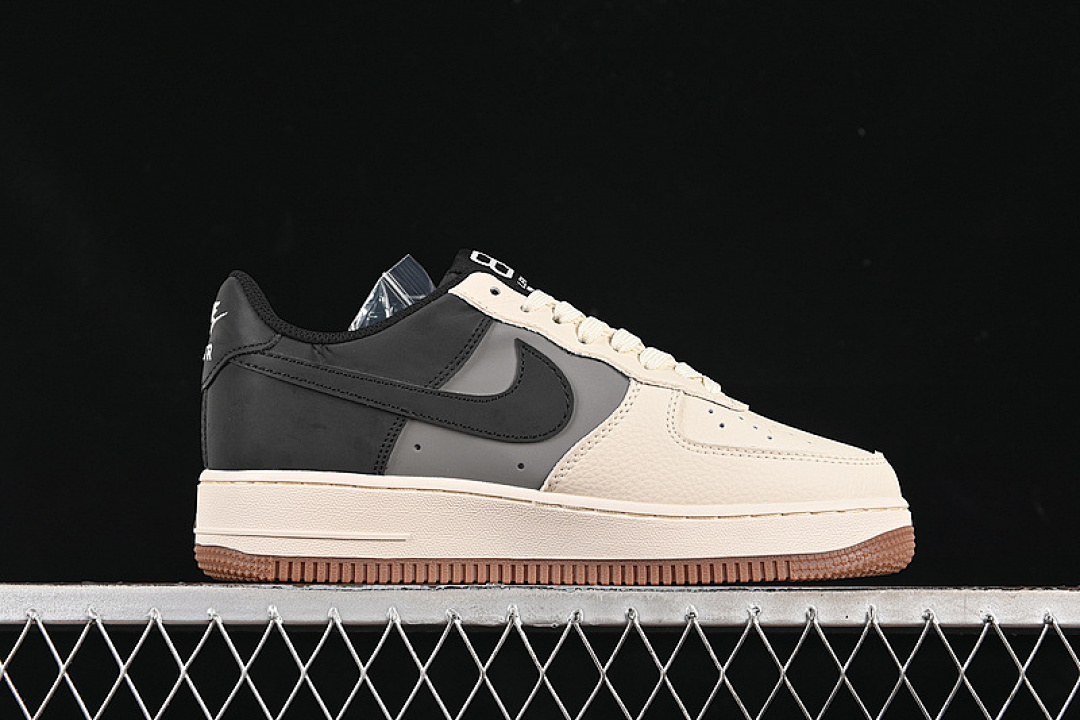 Nike [HJ3318-005]-[AIR FORCE 1 07 LOW BEIGE/GREY/BLACK]-[WOMAN:36-39]-[MAN:40-45] - Image 16
