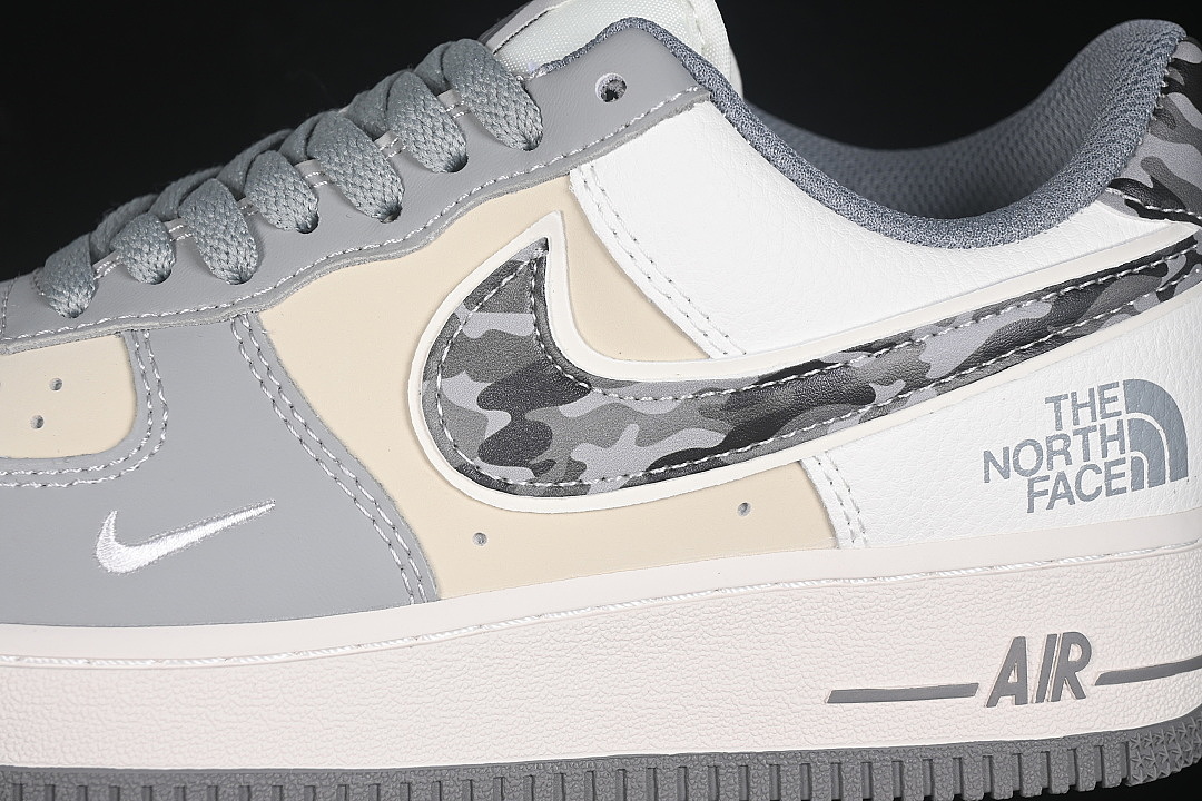 Nike [LF6688-006]-[AIR FORCE 1 07 LOW CASUAL SNEAKERS LIGHT GRAY/WHITE]-[WOMAN:36-39]-[MAN:40-45] - Image 7