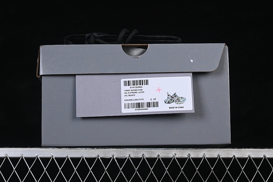 Balenciaga [W3XBD9188]-[EXTREME LACES FASHIONABLE RUNNING SHOES GREY/WHITE]-[WOMAN:35-39]-[MAN:40-46] - Image 13