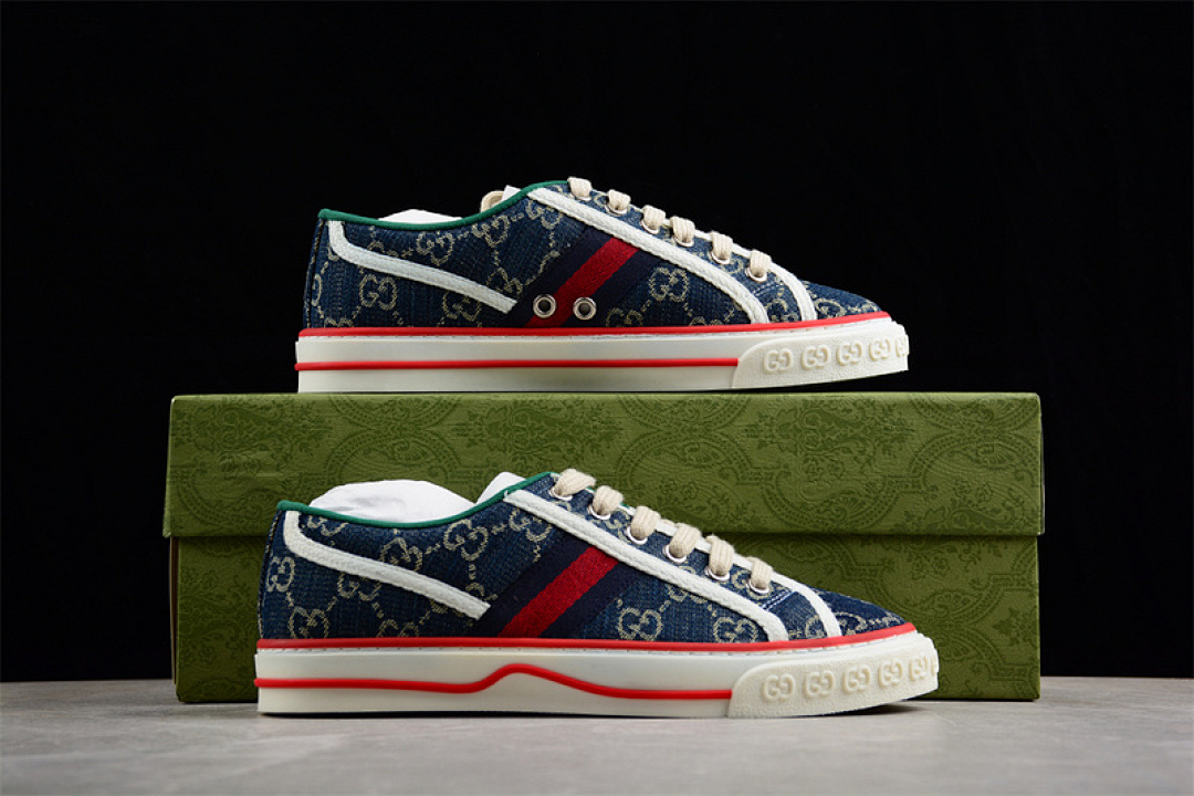 Gucci [GU*CCI TENNIS 1977 PRINT SNEAKER RED/GREEN/BLUE]-[WOMAN:35-39]-[MAN:40-44] - Image 2