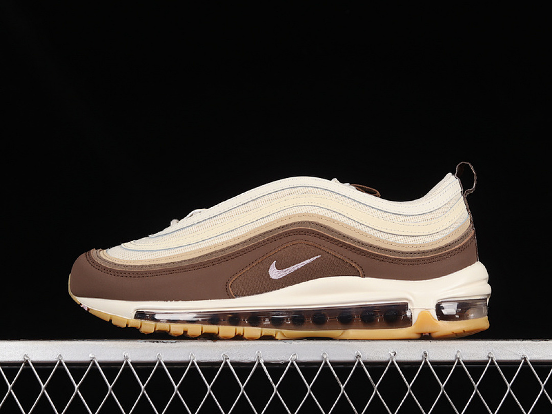 Nike AIR MAX 97 MEDIUM BROWN/PINK FOAM/MUSHROOM/MUSLIN · DQ8996-200, photo 1