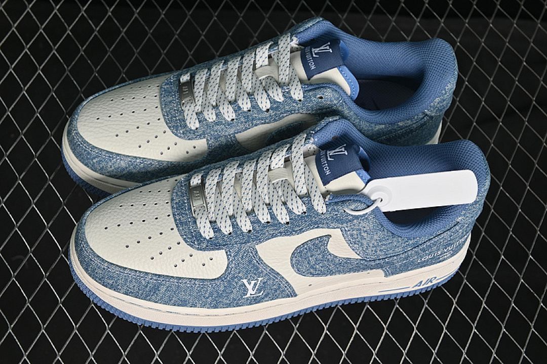 Nike [LW9279-021]-[AIR FORCE 1 07 LOW LV WHITE/BLUE]-[WOMAN:36-39]-[MAN:40-45] - Image 11