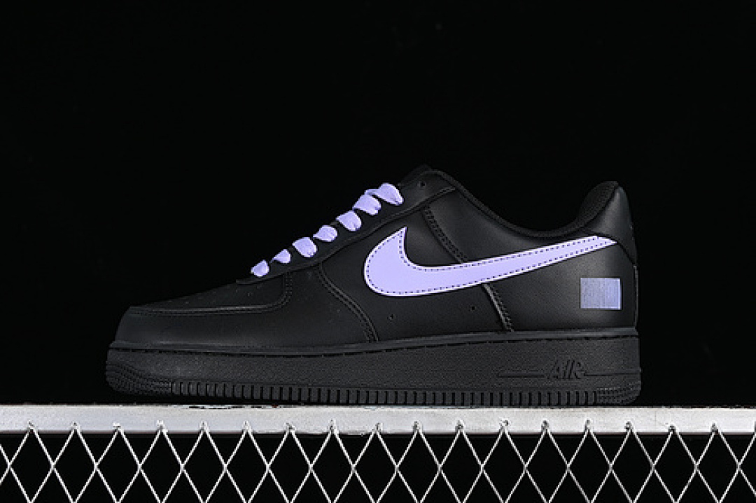 Nike [CW2288-111]-[AIR FORCE 1 07 LOW PURPLE/BLACK]-[WOMAN:36-39]-[MAN:40-45], photo 1