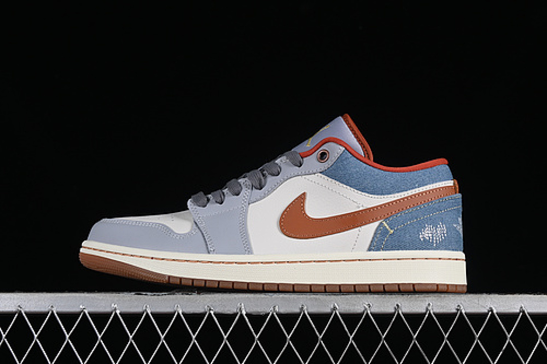 Jordan [FZ5045-091]-[AIR JORDAN 1 LOW PHANTOM/COCONUT MILK/AMBER BROWN/MULTI-COLOUR]-[UNISEX:35.5-46], photo 1
