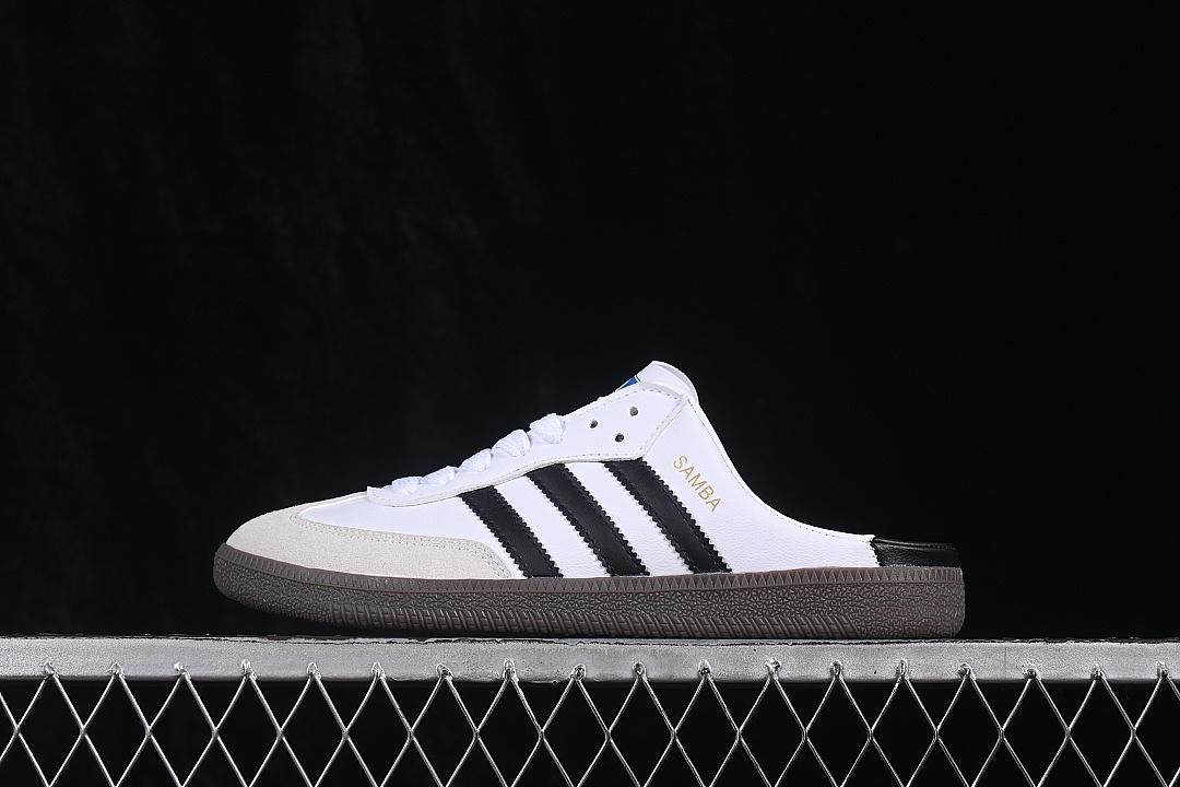 Adidas [LB3814]-[SAMBA OG CASUAL HALF-TROUSERS WHITE/BLACK/BEIGE]-[WOMAN:36-39]-[MAN:40-45] - Image 2